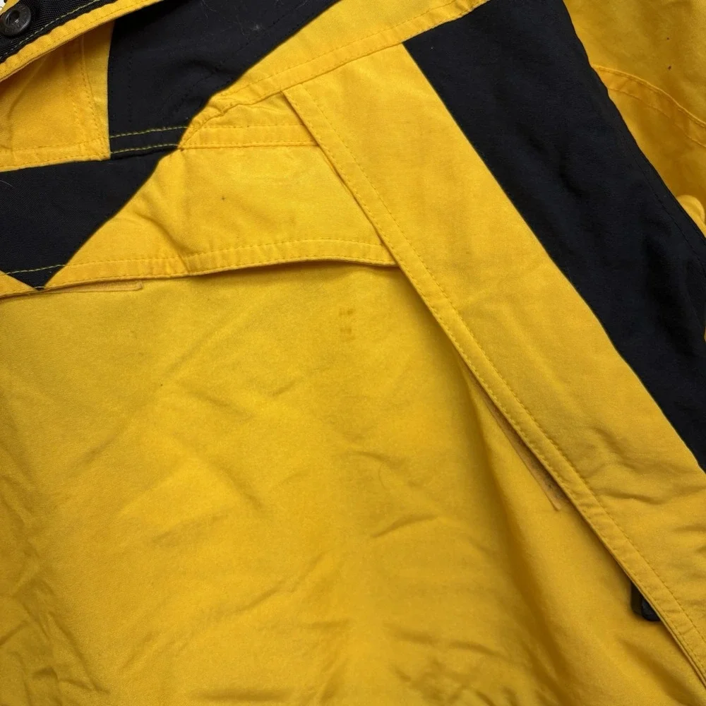 Vintage The North Face Jacket Mens Medium Yellow Extreme Light Ski Coat 90s Rare